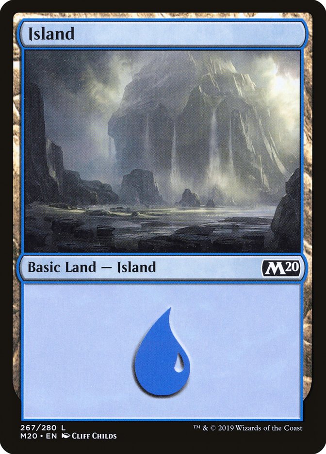 Island (267) [Core Set 2020] | Odin's Place