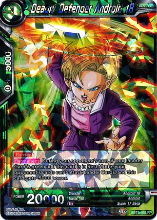 Deadly Defender Android 18 (BT5-065) [Miraculous Revival] | Odin's Place