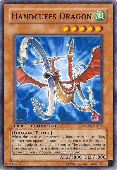 Handcuffs Dragon [DTP1-EN025] Common | Odin's Place