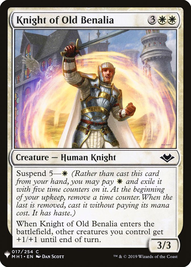 Knight of Old Benalia [Mystery Booster] | Odin's Place