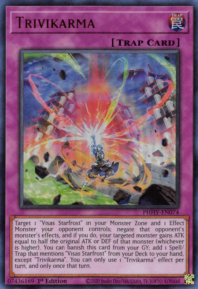 Trivikarma [PHHY-EN074] Ultra Rare | Odin's Place