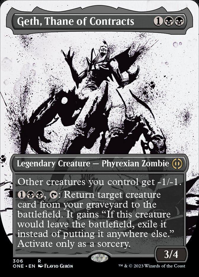 Geth, Thane of Contracts (Borderless Ichor) [Phyrexia: All Will Be One] | Odin's Place
