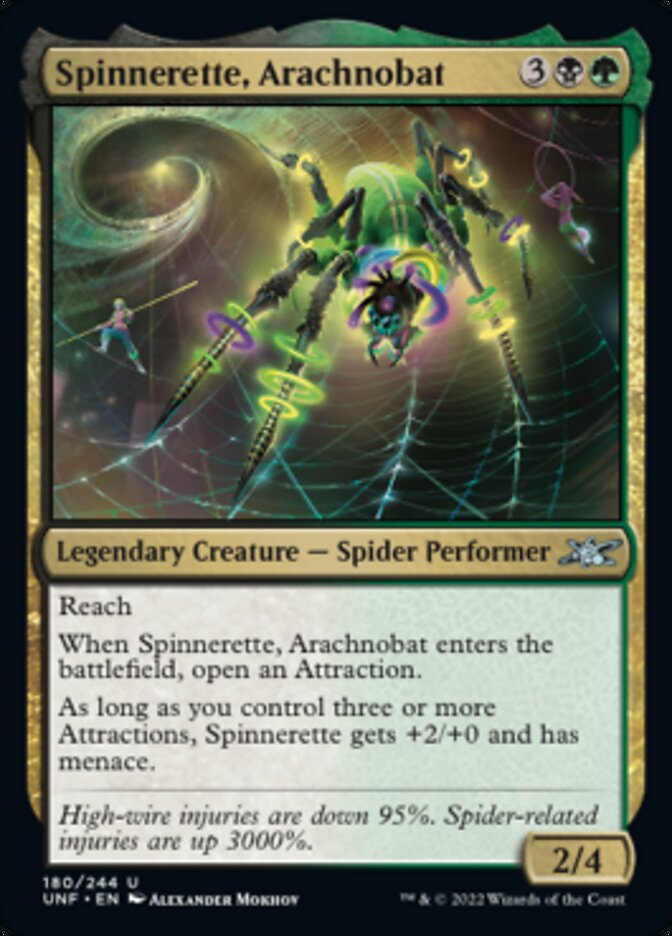 Spinnerette, Arachnobat [Unfinity] | Odin's Place