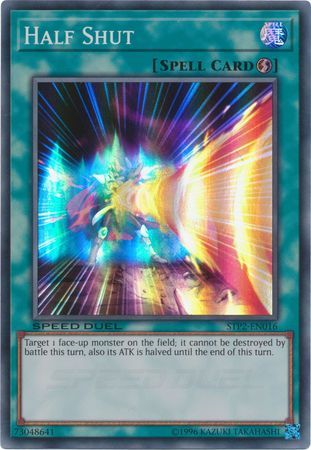 Half Shut [STP2-EN016] Super Rare | Odin's Place