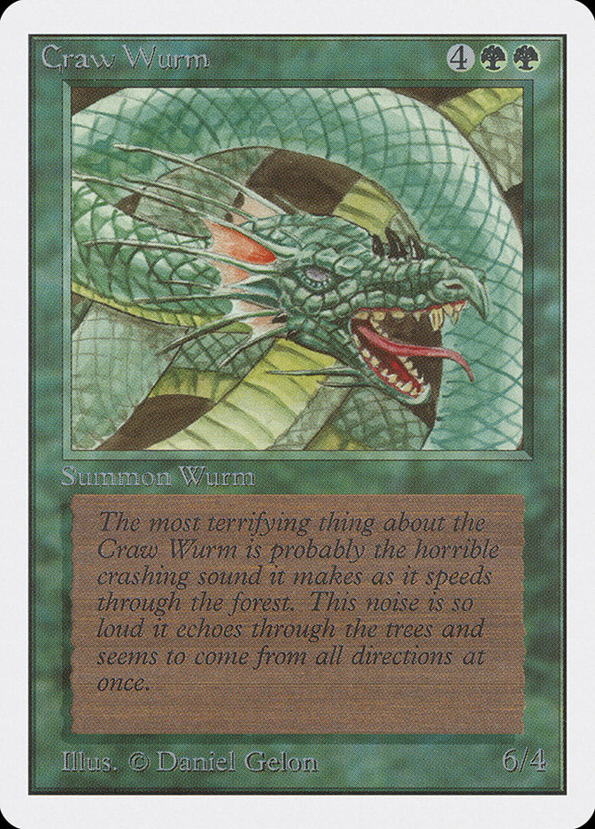 Craw Wurm (191) [Unlimited Edition] | Odin's Place