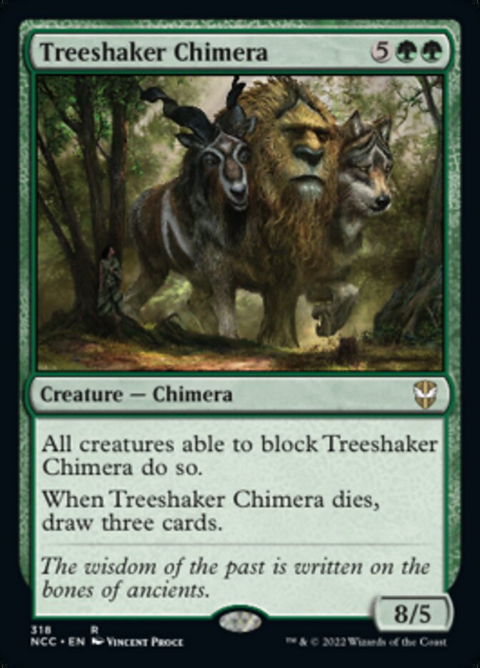Treeshaker Chimera [Streets of New Capenna Commander] | Odin's Place