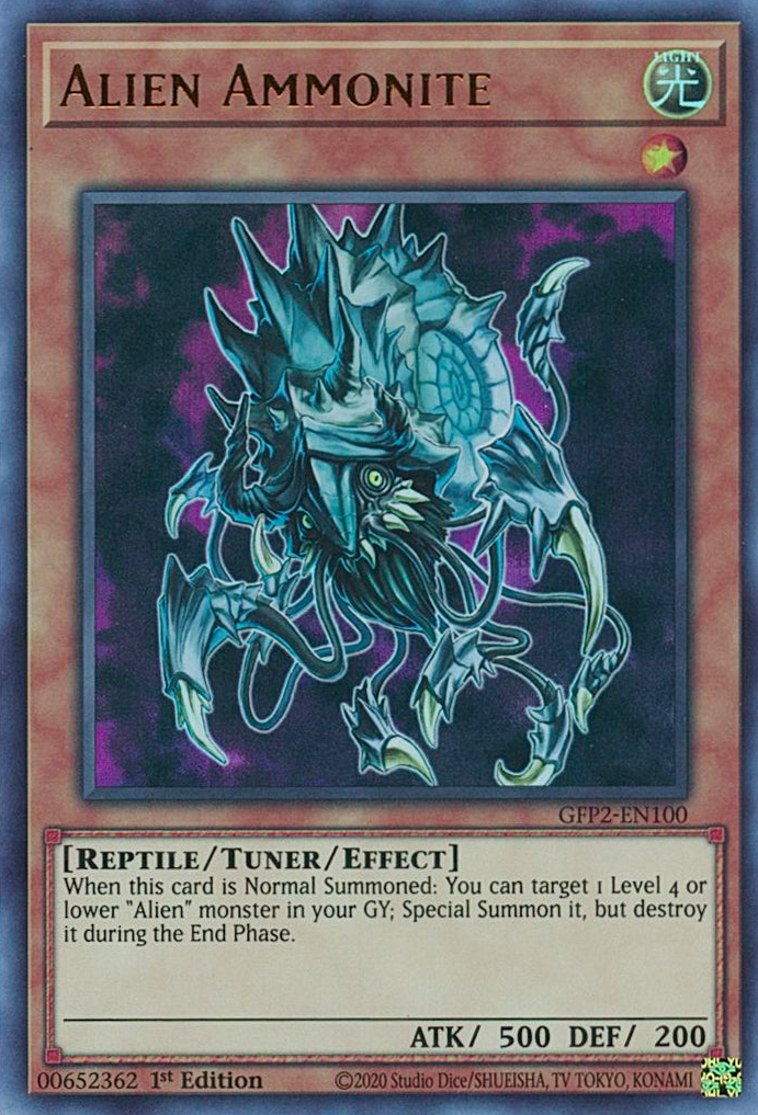 Alien Ammonite [GFP2-EN100] Ultra Rare | Odin's Place