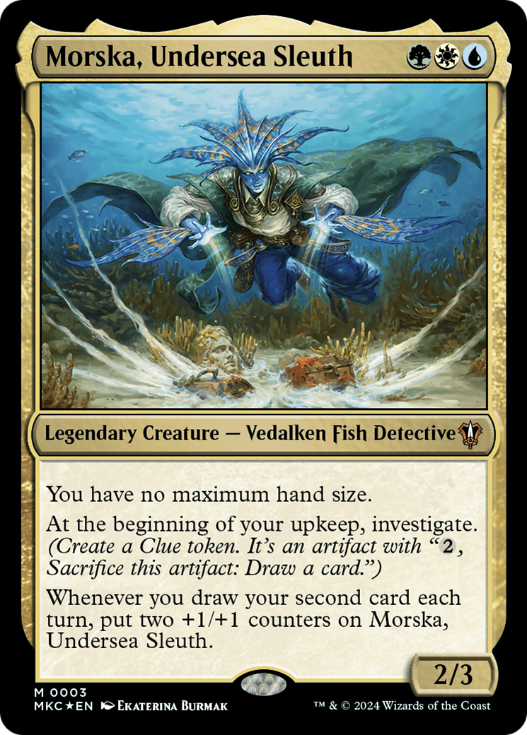 Morska, Undersea Sleuth [Murders at Karlov Manor Commander] | Odin's Place