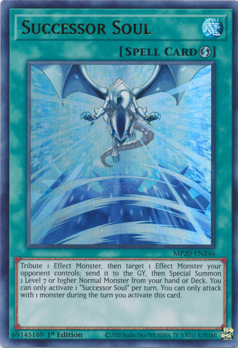Successor Soul [MP20-EN246] Ultra Rare | Odin's Place