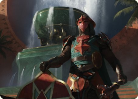 Tomakul Honor Guard Art Card [The Brothers' War Art Series] | Odin's Place