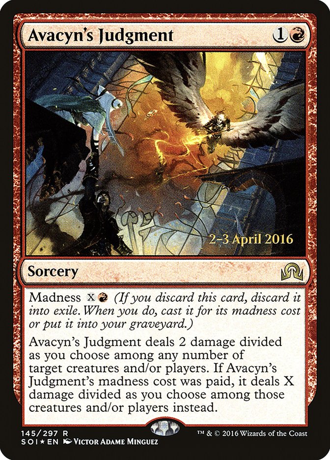 Avacyn's Judgment (145) [Shadows over Innistrad Prerelease Promos] | Odin's Place