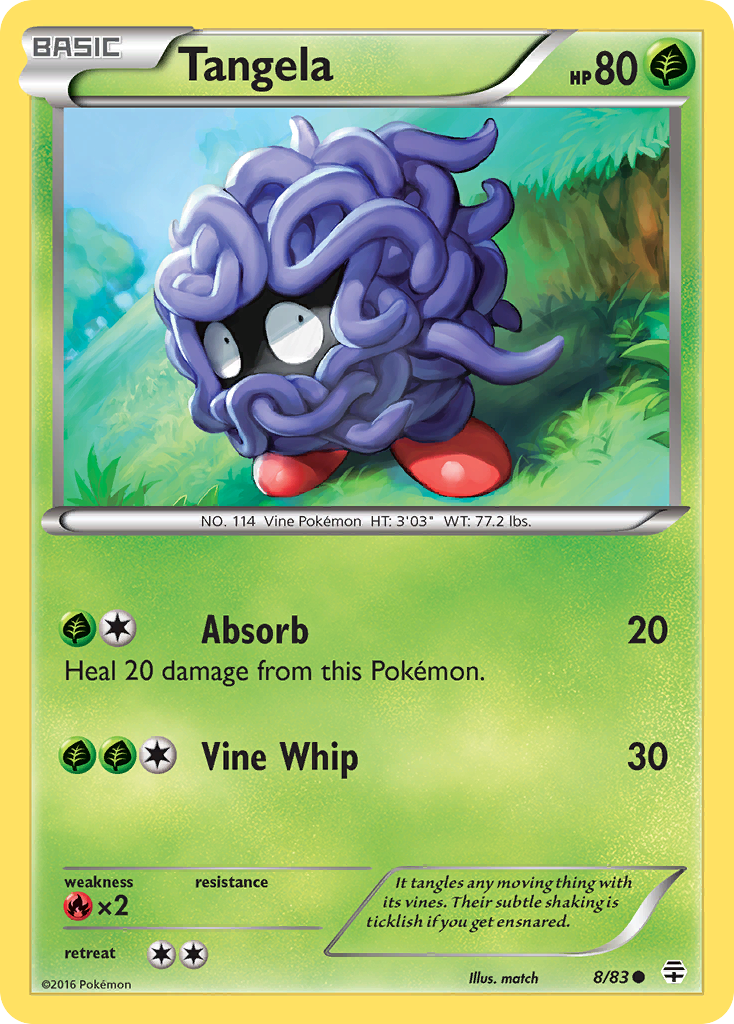 Tangela (8/83) [XY: Generations] | Odin's Place