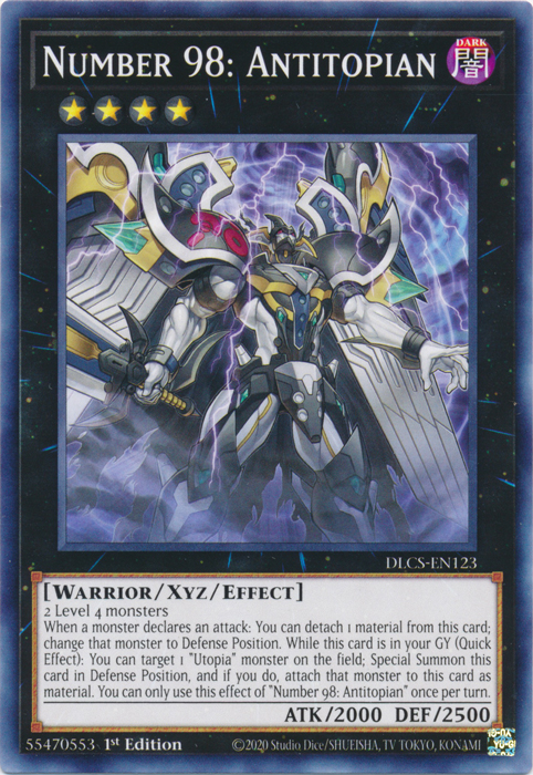 Number 98: Antitopian [DLCS-EN123] Common | Odin's Place