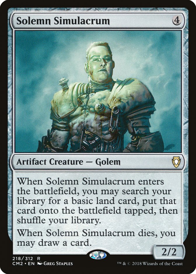 Solemn Simulacrum (218/312) [Commander Anthology Volume II] | Odin's Place