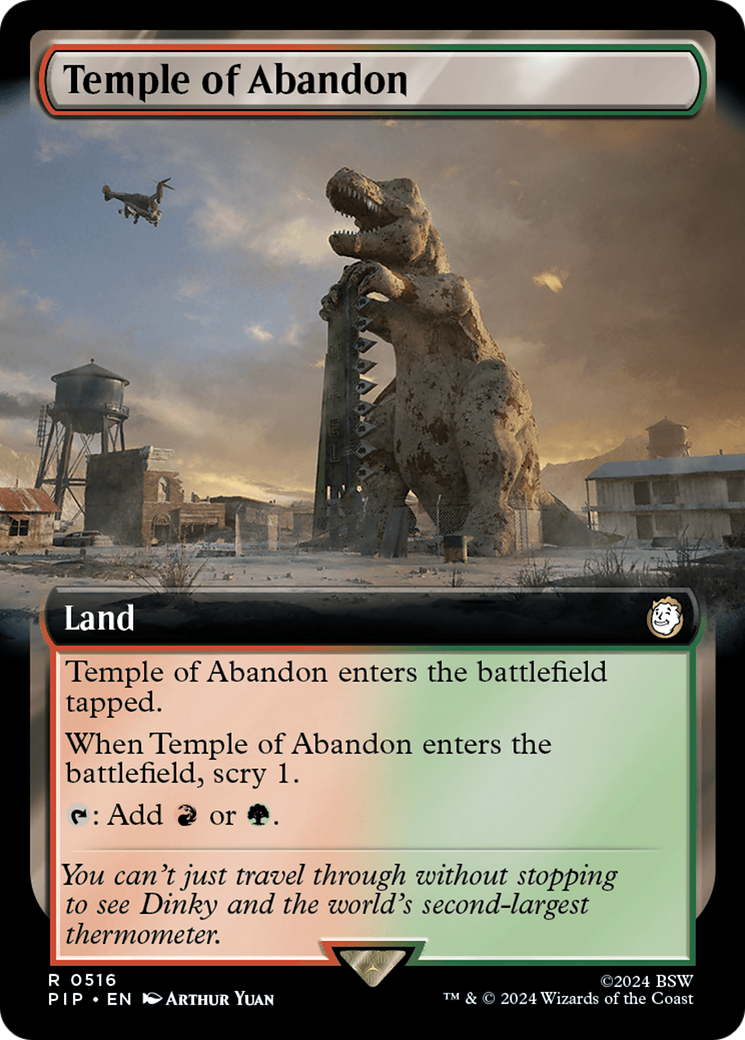 Temple of Abandon (Extended Art) [Fallout] | Odin's Place