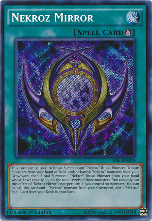 Nekroz Mirror [THSF-EN020] Secret Rare | Odin's Place