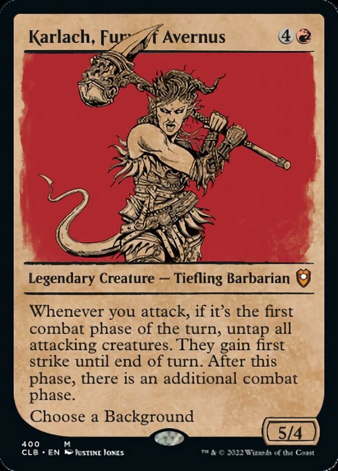 Karlach, Fury of Avernus (Showcase) [Commander Legends: Battle for Baldur's Gate] | Odin's Place