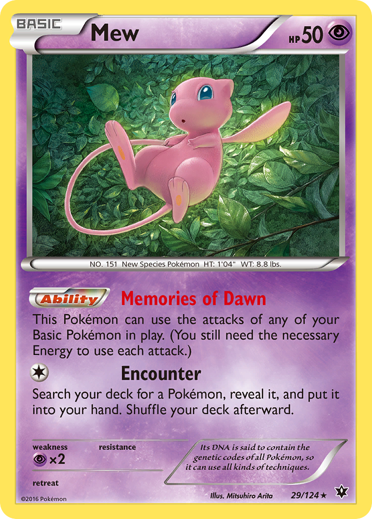 Mew (29/124) [XY: Fates Collide] | Odin's Place