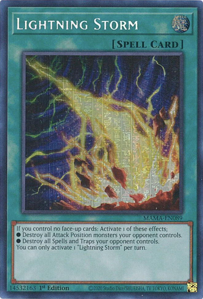Lightning Storm [MAMA-EN089] Ultra Pharaoh's Rare | Odin's Place