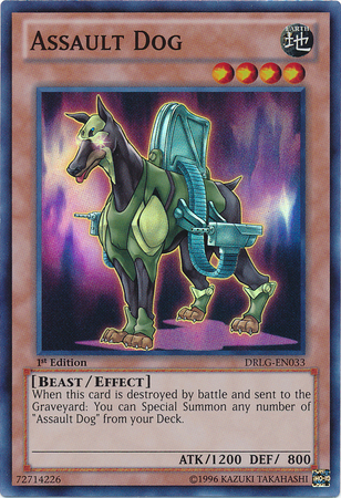 Assault Dog [DRLG-EN033] Super Rare | Odin's Place