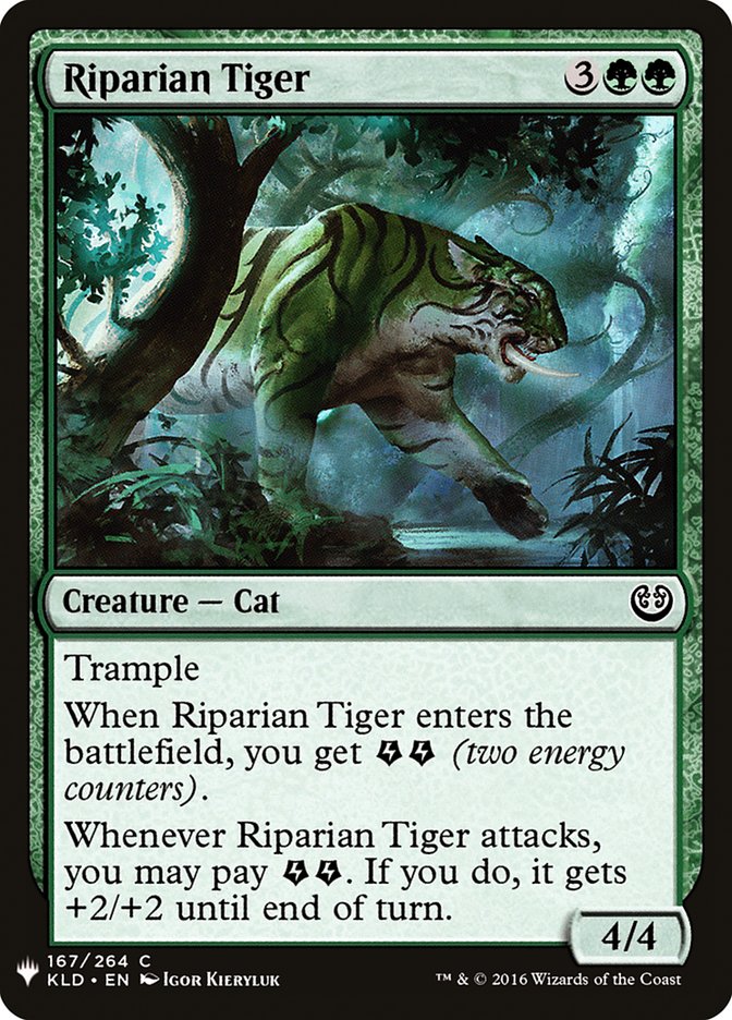 Riparian Tiger [Mystery Booster] | Odin's Place