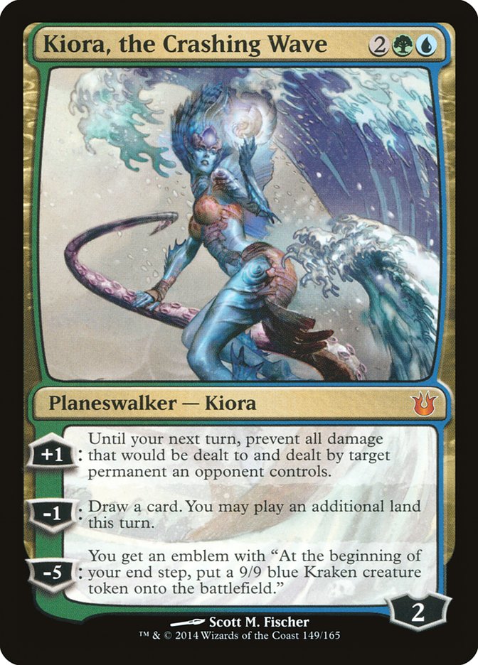 Kiora, the Crashing Wave (149) [Born of the Gods] | Odin's Place