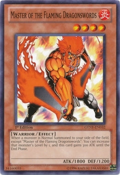 Master of the Flaming Dragonswords [GENF-EN032] Common | Odin's Place