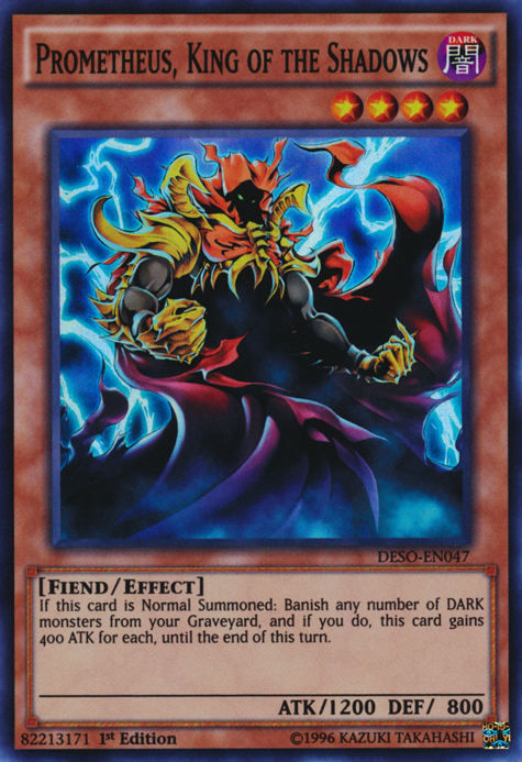 Prometheus, King of the Shadows [DESO-EN047] Super Rare | Odin's Place
