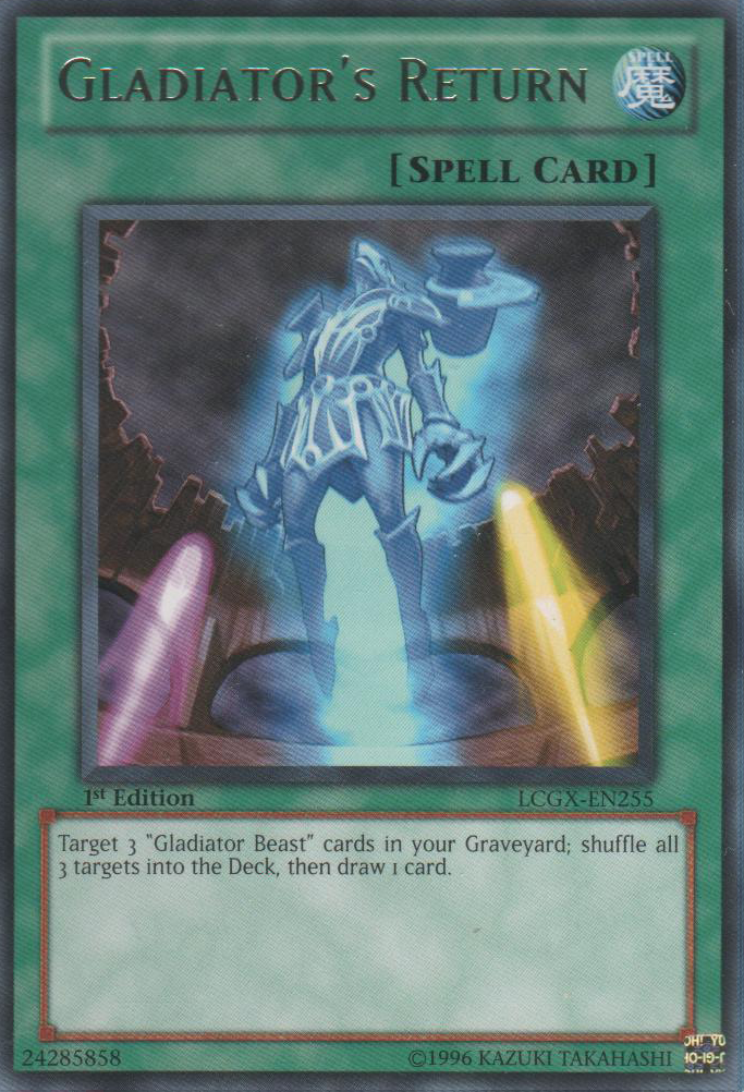 Gladiator's Return [LCGX-EN255] Rare | Odin's Place