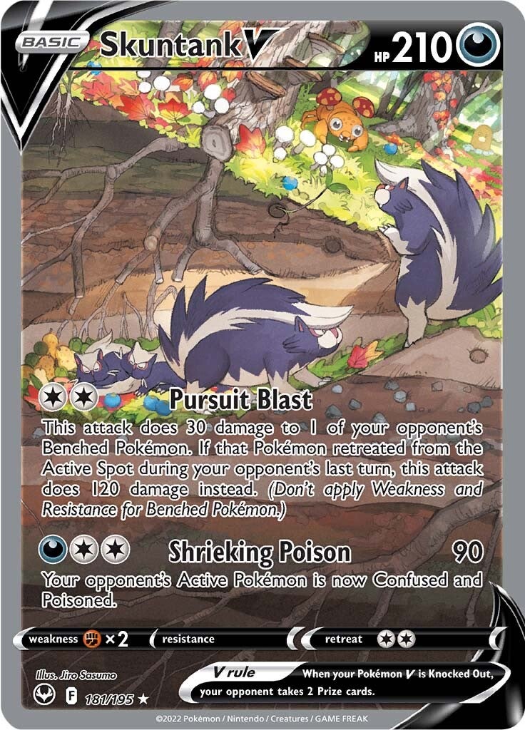 Skuntank V (181/195) [Sword & Shield: Silver Tempest] | Odin's Place