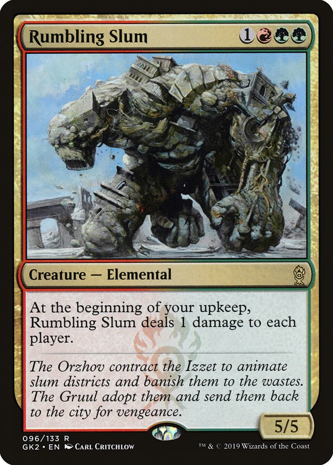 Rumbling Slum (96) [Ravnica Allegiance Guild Kit] | Odin's Place