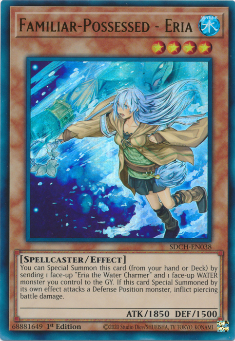 Familiar-Possessed - Eria (Alternate Art) [SDCH-EN038] Ultra Rare | Odin's Place
