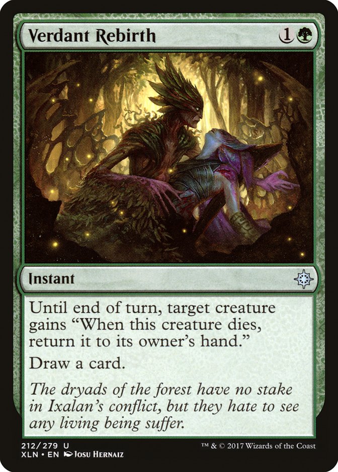 Verdant Rebirth (212) [Ixalan] | Odin's Place