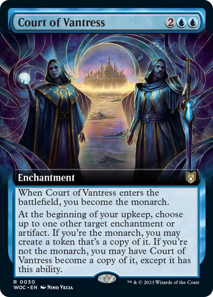 Court of Vantress (Extended Art) [Wilds of Eldraine Commander] | Odin's Place
