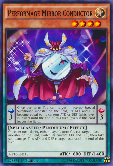 Performage Mirror Conductor [MP16-EN118] Common | Odin's Place