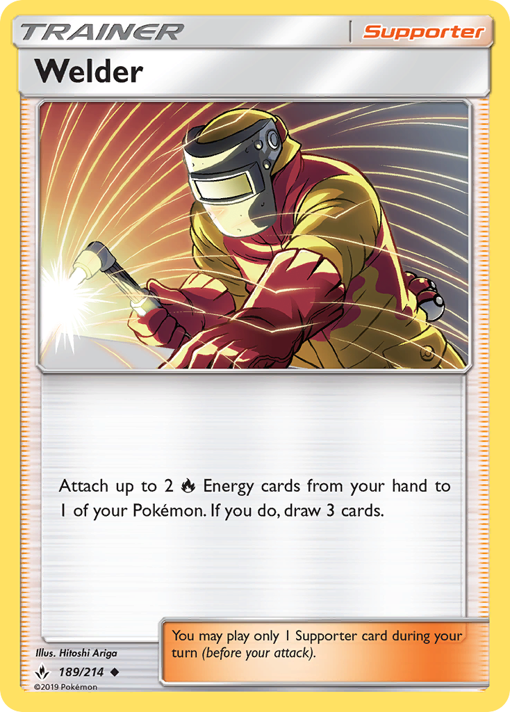 Welder (189/214) [Sun & Moon: Unbroken Bonds] | Odin's Place