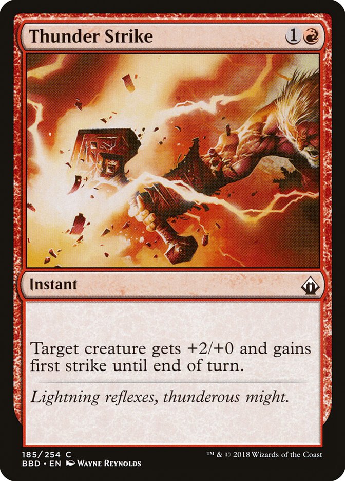 Thunder Strike (185) [Battlebond] | Odin's Place