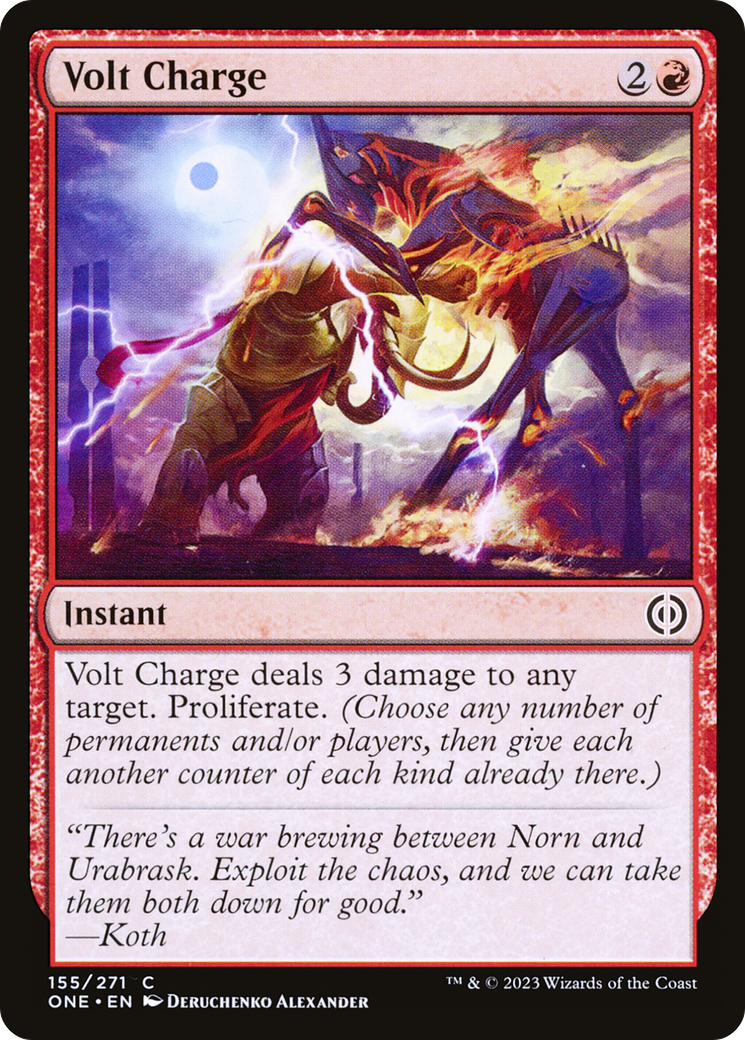 Volt Charge [Phyrexia: All Will Be One] | Odin's Place