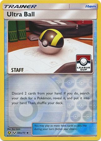 Ultra Ball (68a/73) (League Promo Staff) [Sun & Moon: Shining Legends] | Odin's Place