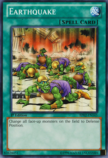 Earthquake [BP02-EN145] Mosaic Rare | Odin's Place