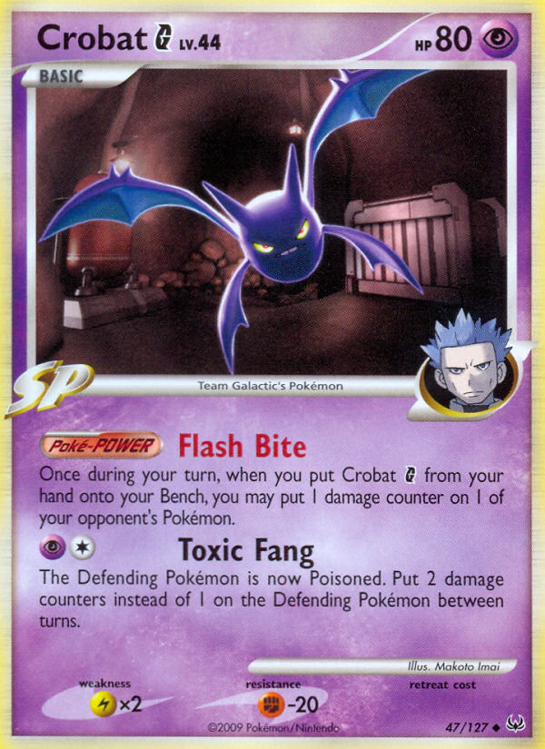 Crobat G (47/127) [Platinum: Base Set] | Odin's Place