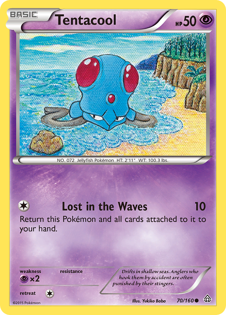 Tentacool (70/160) [XY: Primal Clash] | Odin's Place