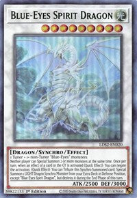 Blue-Eyes Spirit Dragon (Green) [LDS2-EN020] Ultra Rare | Odin's Place