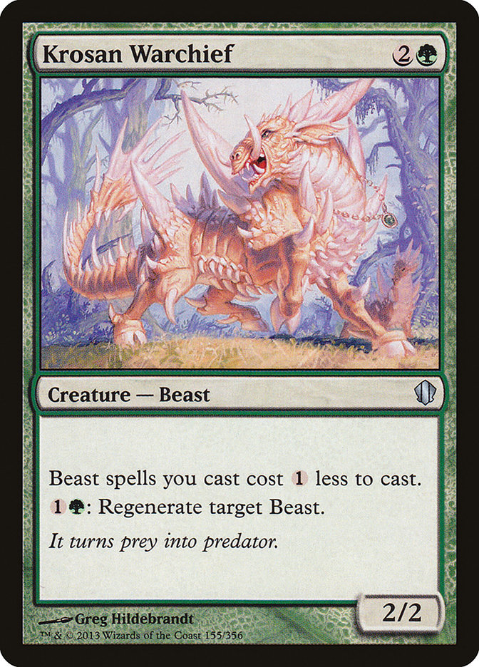 Krosan Warchief (155) [Commander 2013] | Odin's Place