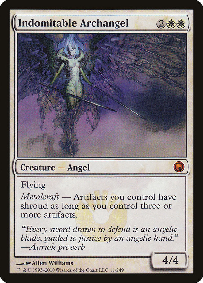 Indomitable Archangel (11) [Scars of Mirrodin] | Odin's Place