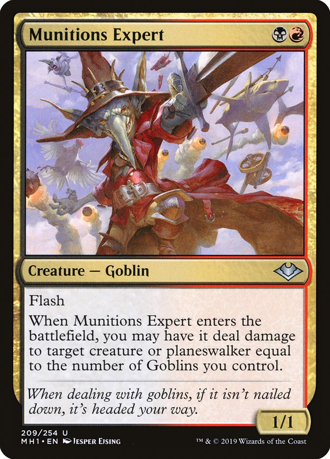 Munitions Expert (209) [Modern Horizons] | Odin's Place