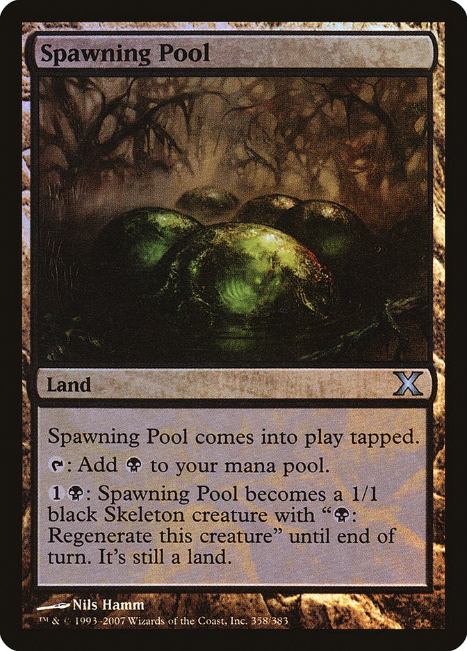 Spawning Pool (Premium Foil) [Tenth Edition] | Odin's Place