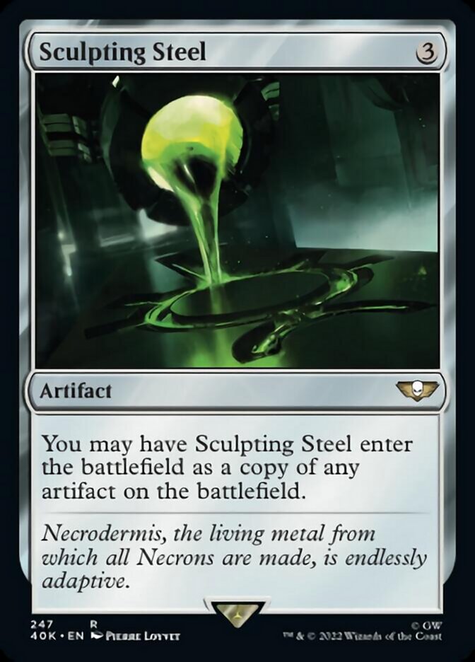 Sculpting Steel (Surge Foil) [Warhammer 40,000] | Odin's Place