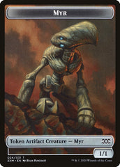 Cat // Myr (024) Double-Sided Token [Double Masters Tokens] | Odin's Place