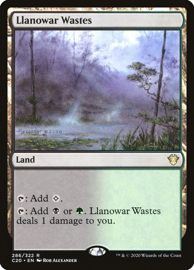 Llanowar Wastes [Commander 2020] | Odin's Place